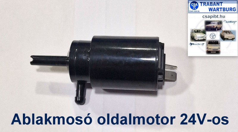 Ablakmosó oldalmotor 24V-os